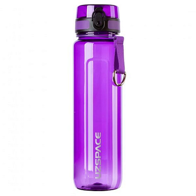 Пляшечка спортивна 1000 мл Uzspace U-type фіолетовий