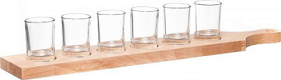 Набор рюмок Рыбалка 7 предметов 55002НБ Everglass
