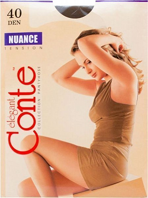 Колготки Conte NUANCE 40 den shade р. 4 світло-коричневий