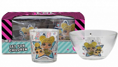 Набор детской посуды Queen Bee 2 предмета L.O.L. SURPRISE!