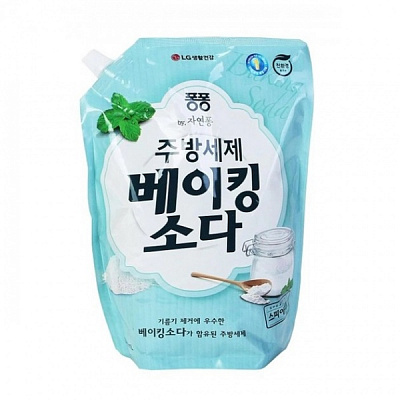 Жидкость для ручного мытья посуды LG KOREAY Pong Pong Baking soda 1,2л