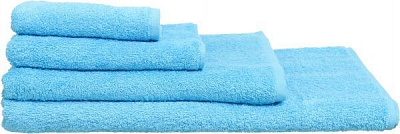 Рушник махровий 70x140 см блакитний Рашід