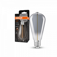 Лампа світлодіодна Ledvance FIL Osram SM Magnet ST64 2,2 Вт E27 1800 К 220 В матова 
