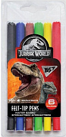 Набір фломастерів Jurassic World 6 кольорів 650431 YES