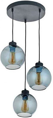 Светильник подвесной TK Lighting CUBUS GRAPHITE 3x60 Вт E27 черный 2819 
