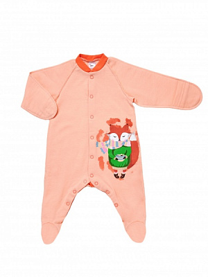 Комбинезон для девочек для девочки Smil 108658 р.56 персик 108658 