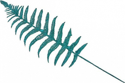Декорація гілка папоротник колір в асортименті 46 см RS1Z1574-46CM