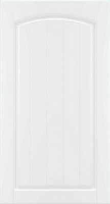 Фасад для кухні Грейд-Плюс Прованс білий гладкий №383 920x496 лівий