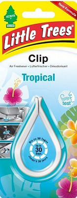 Ароматизатор на зеркало Little Trees Clip тропикана 30 мл