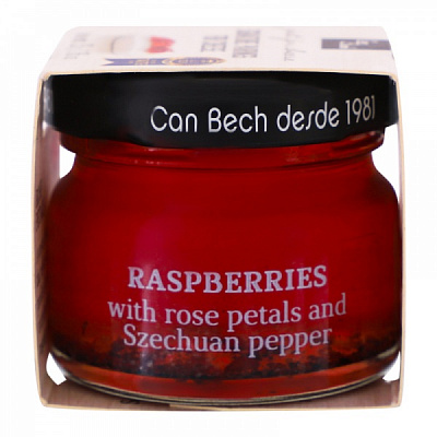 Соус ТМ Кан Бех сладкий сыр с малиной, лепестками роз и сычуаньским перцем 115 г