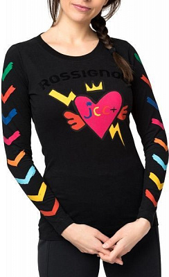 Футболка Rossignol W_YAKIMA_TEE RLHWY05bl L черный