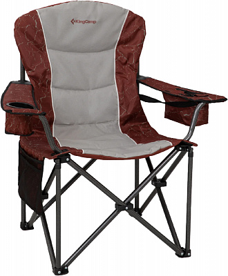 Стілець розкладний KingCamp Juniper C10 Red/Grey (2248.65.54)