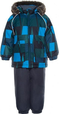 Комплект HUPPA AVERY р.104 бирюзовыйсерый 41780030-92766-104 