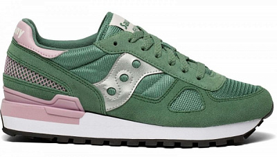 Кроссовки Saucony SHADOW ORIGINAL 1108-796s р.US 9 зеленый с серебристым