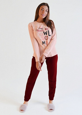 Піжама жіноча Roksana Асорті №1298/16800 р. 46 рожевий