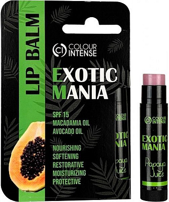 Бальзам для губ Colour Intense Exotic Mania 03 Сок Папайя 5 г