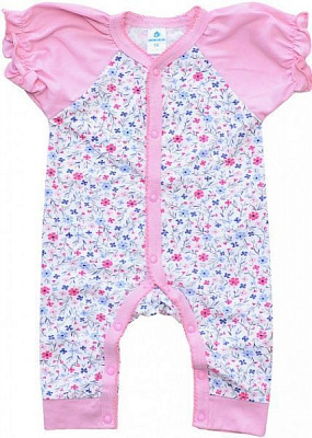 Напівкомбінезон Minikin р.62 рожевий/білий 203102