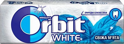 Жевательная резинка Orbit Белоснежная свежая мята (0000042069942)  