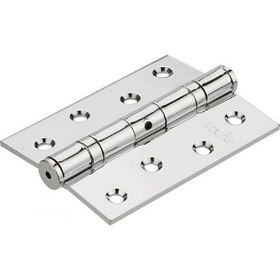 Петля универсальная  MVM HE-100 CP 100x75x3 мм полированный хром