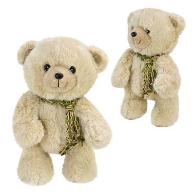 М'яка іграшка Shantou Ведмежа 35 см бежевий пастельний C6507