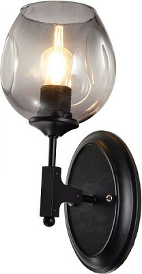 Светильник настенный Accento lighting Molecule 1x60 Вт E27 черный