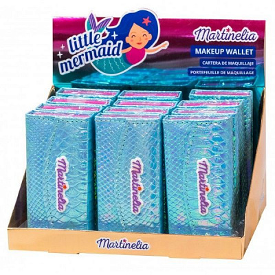 Набор детской декоративной косметики Martinelia Little Mermaid палитра-кошелек 30514