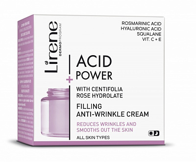 Крем день-ночь Lirene Acid Power с розмариновой кислотой 50 мл