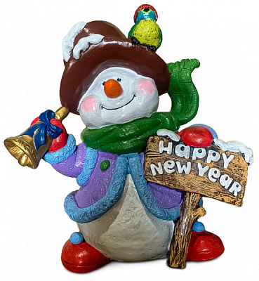 Декоративная фигура Снеговик В 50 см 