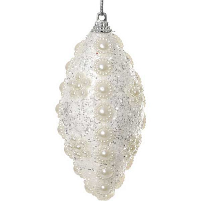 Іграшка новорічна Молочний шлях SDC72760W 60 мм