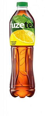 Чай Fuzetea Чорний зі смаком лимона 1,5 л (5449000193223)