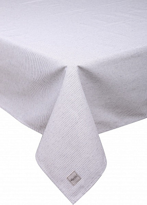 Скатертина Fish синя смужка 136x220 см синій La Nuit