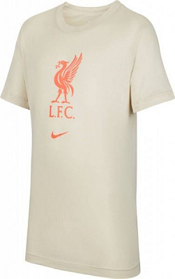 Футболка Nike LFC B NK TEE EVERGREEN CREST CZ8249-238 р. XS бежевый