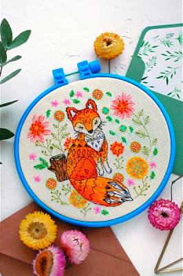 Набір для вишивання хрестиком Лисичка АНМ-009 Абрис Арт