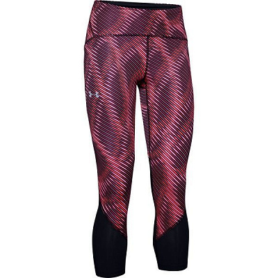 Лосины Under Armour W UA Fly Fast HeatGear Printed Crop 1353511-691 M розовый