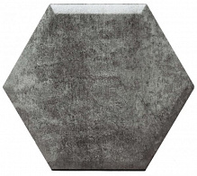 Плитка гіпсова 3D-панель Gipster Hexagon 1 Мармур темний 10 шт,