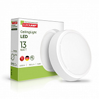 Світильник світлодіодний Eurolamp 13 Вт IP20 білий LED-NLR-13/40(GM) 