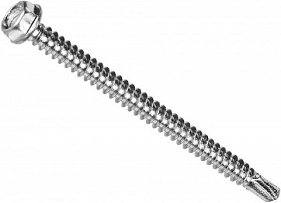 Саморез со сверлом по металу 6.3x75 мм 10 шт EXPERT FIX