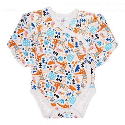 Боди детское ТМ Софія Foxes р.62 оранжевый 1212262 