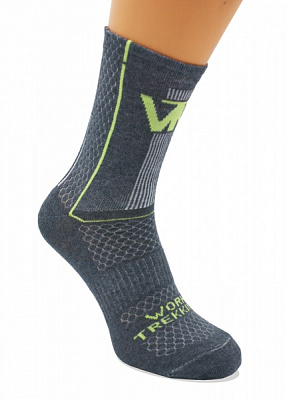 Шкарпетки чоловічі Work trekking робочі трекінгові Work trekking сірі р.27