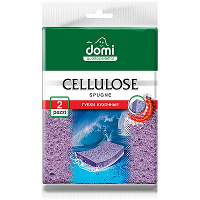 Губка Domi для кухні Cellulose 2 шт.