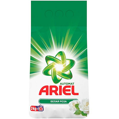 Пральний порошок Ariel Біла троянда 3 кг
