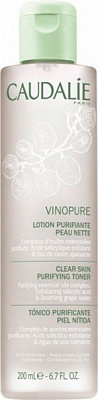 Лосьон Caudalie очищающий д / проблемной кожи Vinopure 200 мл