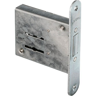 Дверний замок вхідний Bruno 755F матовий хром