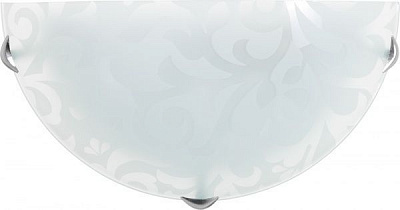 Светильник настенный УТ Сяйво НПБ Узор 1x60 Вт E27 белый 1512 