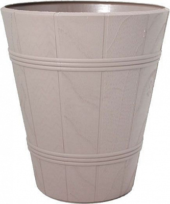 Горщик пластиковий Form Plastic Дерево Пальма-3 круглий 15л сірий