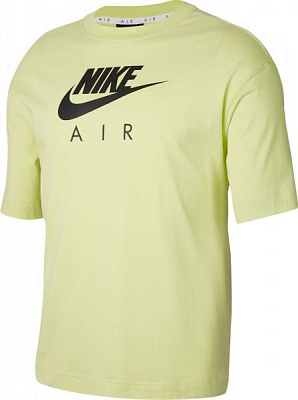 Футболка Nike W NSW AIR TOP SS BF CJ3105-367 XL салатовий