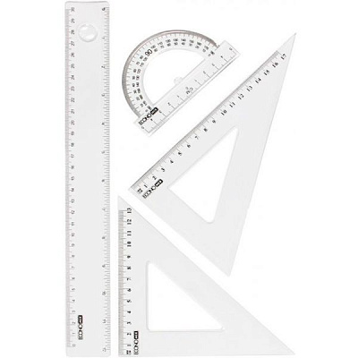 Набор линеек E81306 4 шт Economix