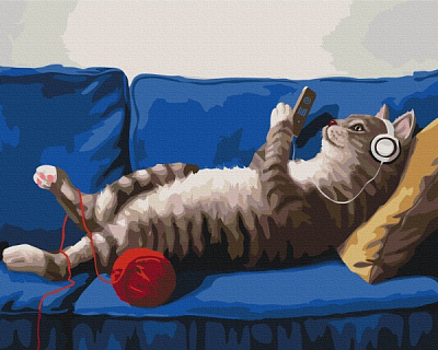 Картина за номерами Лінива неділя ©Lucia Heffernan 40x50 см Brushme