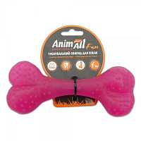 Іграшка для собак AnimAll Кістка 15 см фіолетова 88124