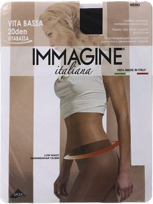 Колготки жіночі Immagine VITABASSA 20 Den Nero р. 4 чорний 1 шт.